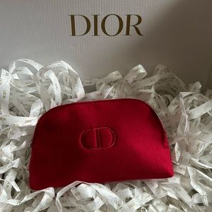 Christian Dior makeup pouch